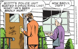 'Nobody knows how badly he's been hurt, Mary. That's what makes it so exciting!'