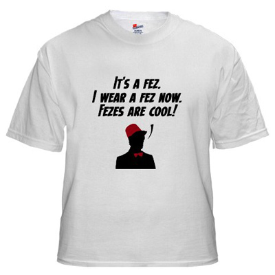 doctor who fez t-shirt