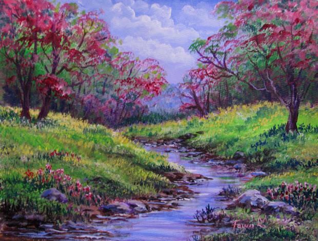 fawn's paintings august 2010