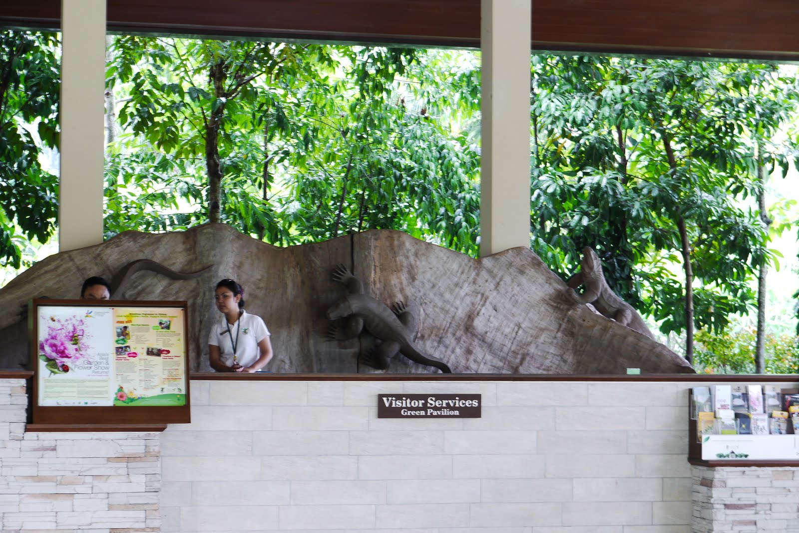 Sawpo S Visitor Centre Green Pavilion Singapore Botanic Gardens
