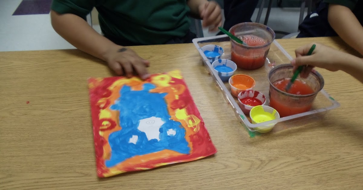 Hands, Head 'n Heart in the Artroom Simplify Tempera Paint