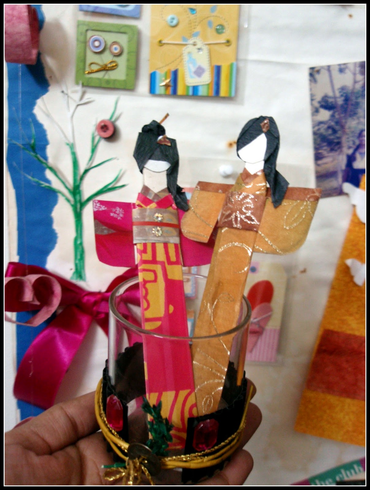 Lightbox creative Ideas Japanese dolls 2 (With sleeves)