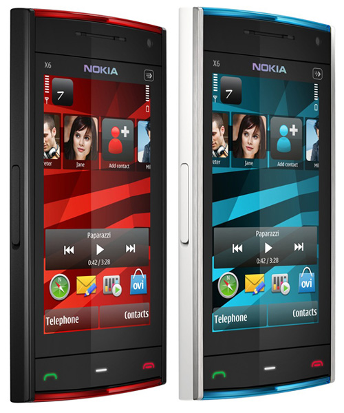 Nokia X6 Blue Color. Nokia X6 16gb Blue.