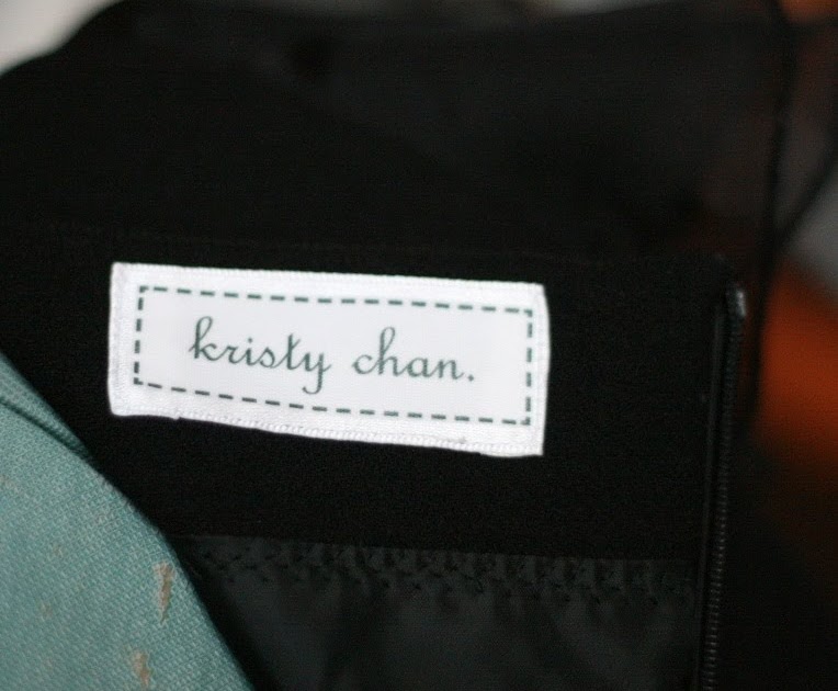 lower your presser foot easy DIY custom clothing labels