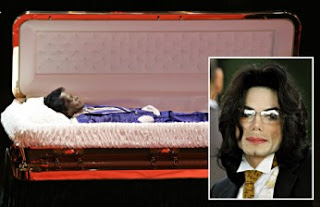 Michel Jackson's coffin: The 
