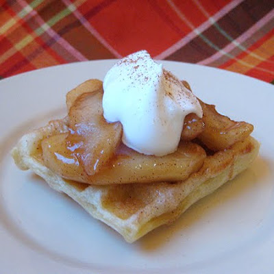 Caramelized Apple Waffle