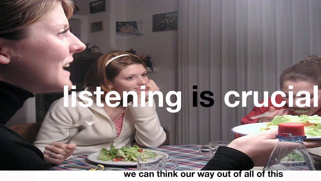 listening is crucial