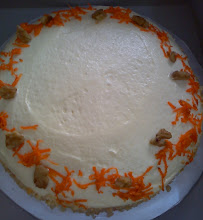 Carrot Walnut Cake with Cream Cheese