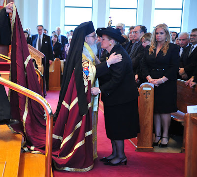papadakis constantine funeral greek drexel president orthodox
