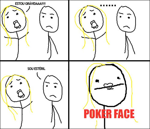 Quem são os memes ? Poker+Face+1