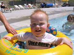 My first outing to the pool and I loved it!