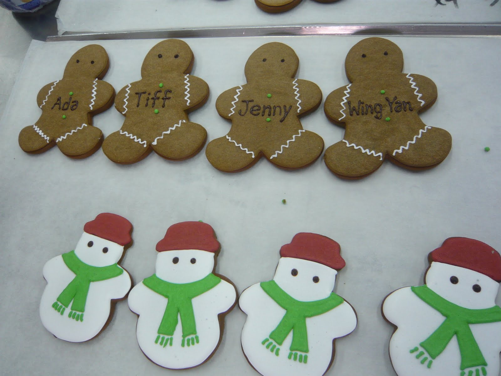 Sift Personalized christmas cookie party favors