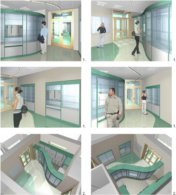 Interior design of a medical centre (2007)