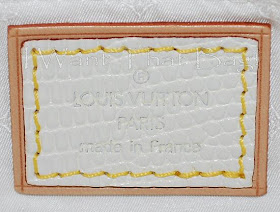 LOUIS VUITTON Lizard Sac Crochet PM 165104