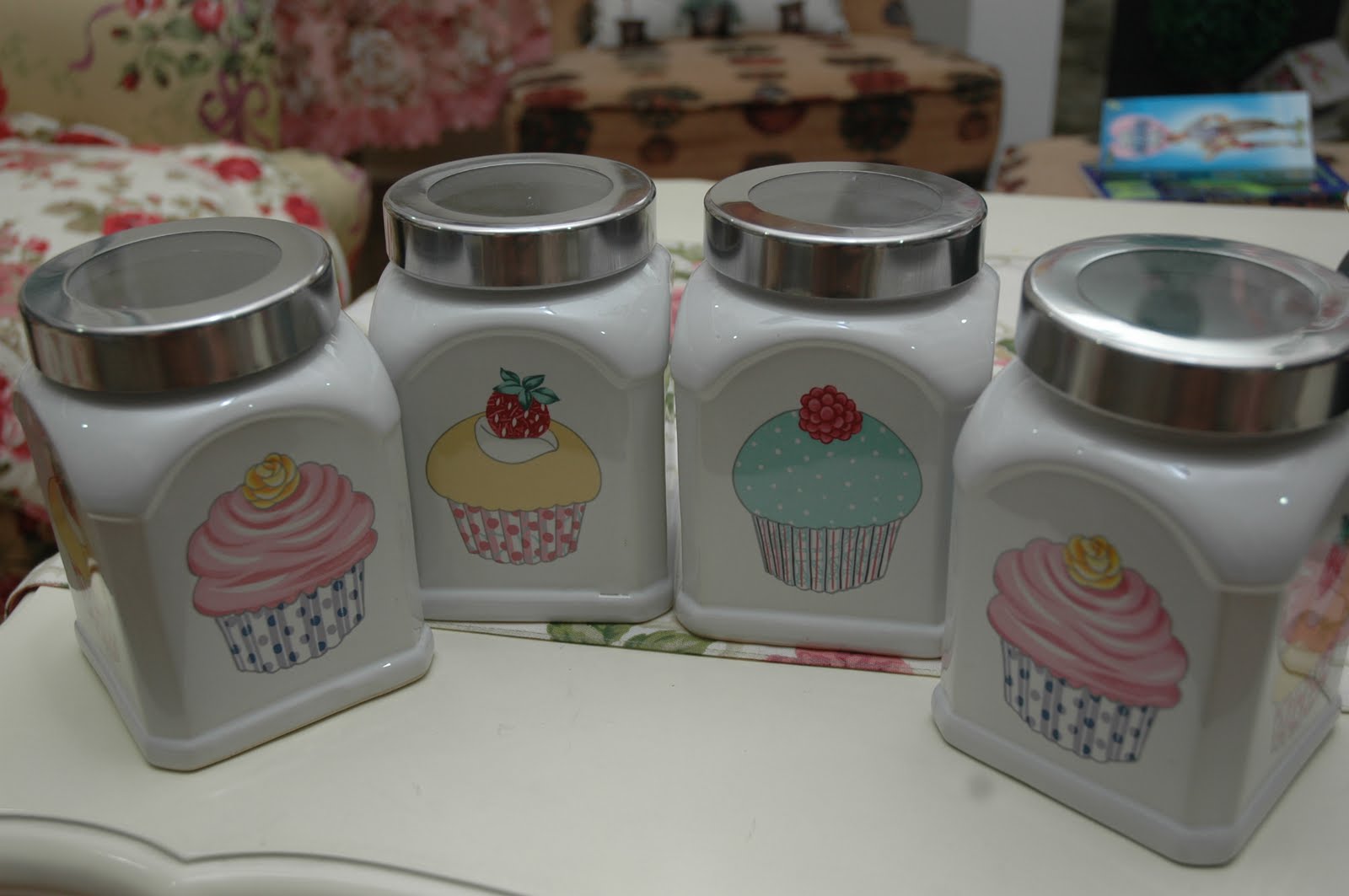 Cupcake Canisters