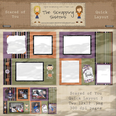 Scared of You Quick Layouts by Scrapping Sisters _ScrapSis_SY_QuickLayout2Preview