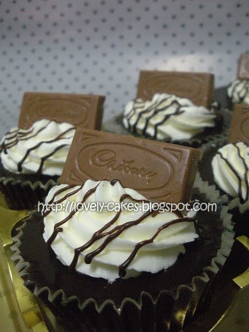 Cupcakes With Ganache