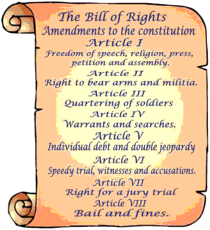 The Amendment Of The Bill Of Rights
