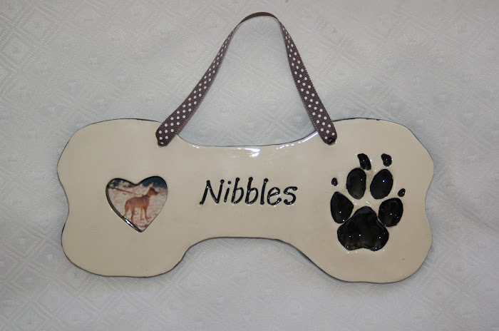 dog bone w/ dog print and photo cut out $30.00  and up