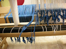 Threading the heddles