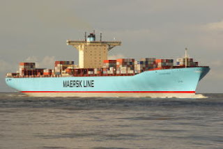 Eleonora Maersk at Rotterdam