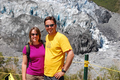 Erin and I at Fox Glacier