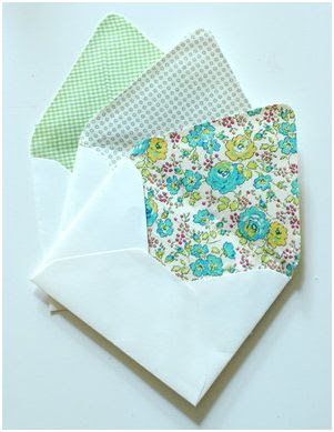 Decorar un Sobre con tela