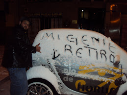 Salundando a su gente del retiro