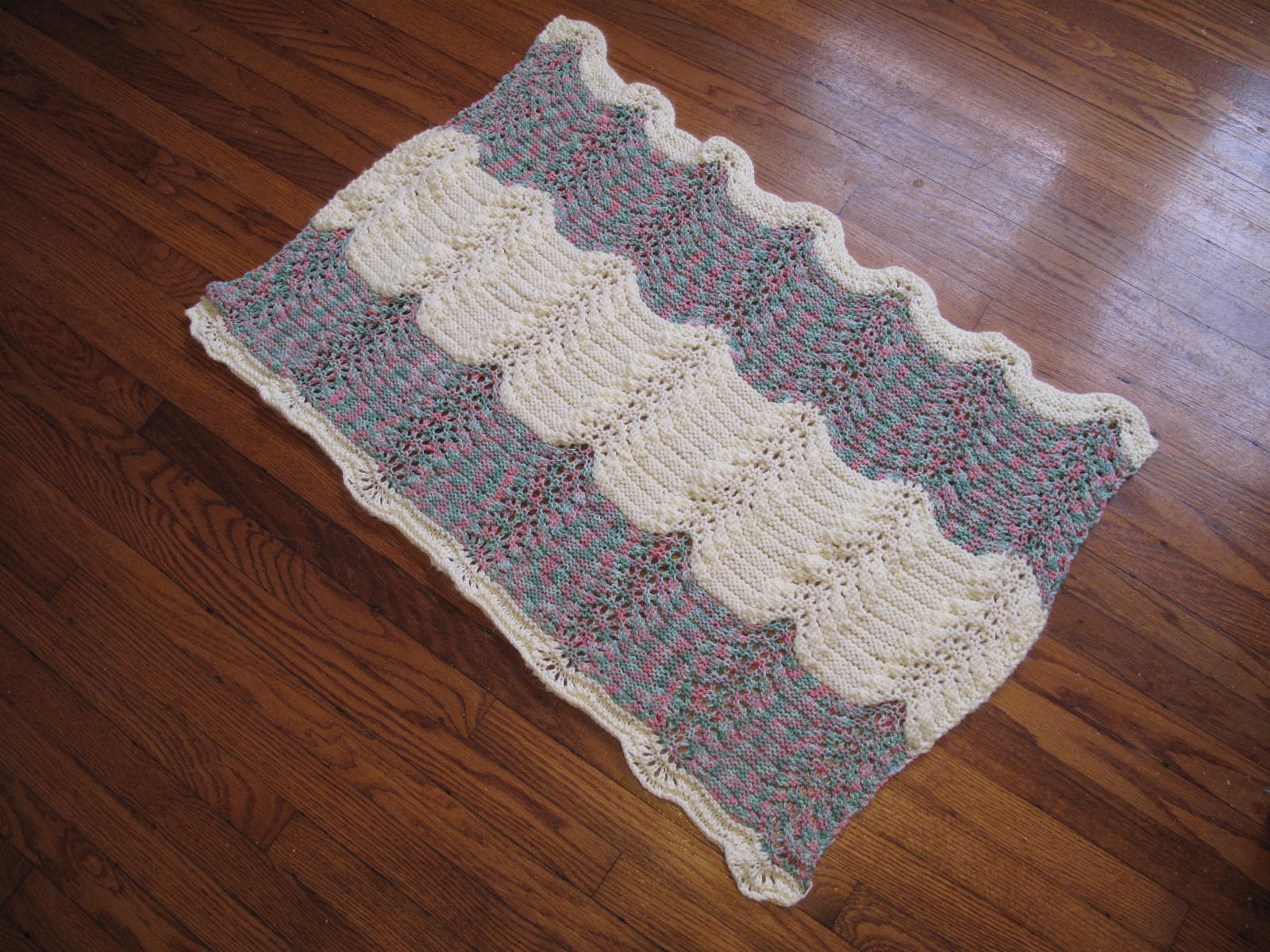 Charmingly Domestic Spanish Baby Blanket