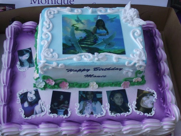 Hector's Custom Cakes Memorial Birthday Cake