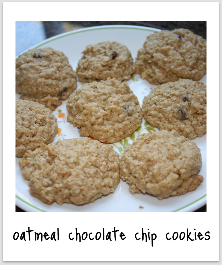 C and J's Good Grub Oatmeal Chocolate Chip Cookies