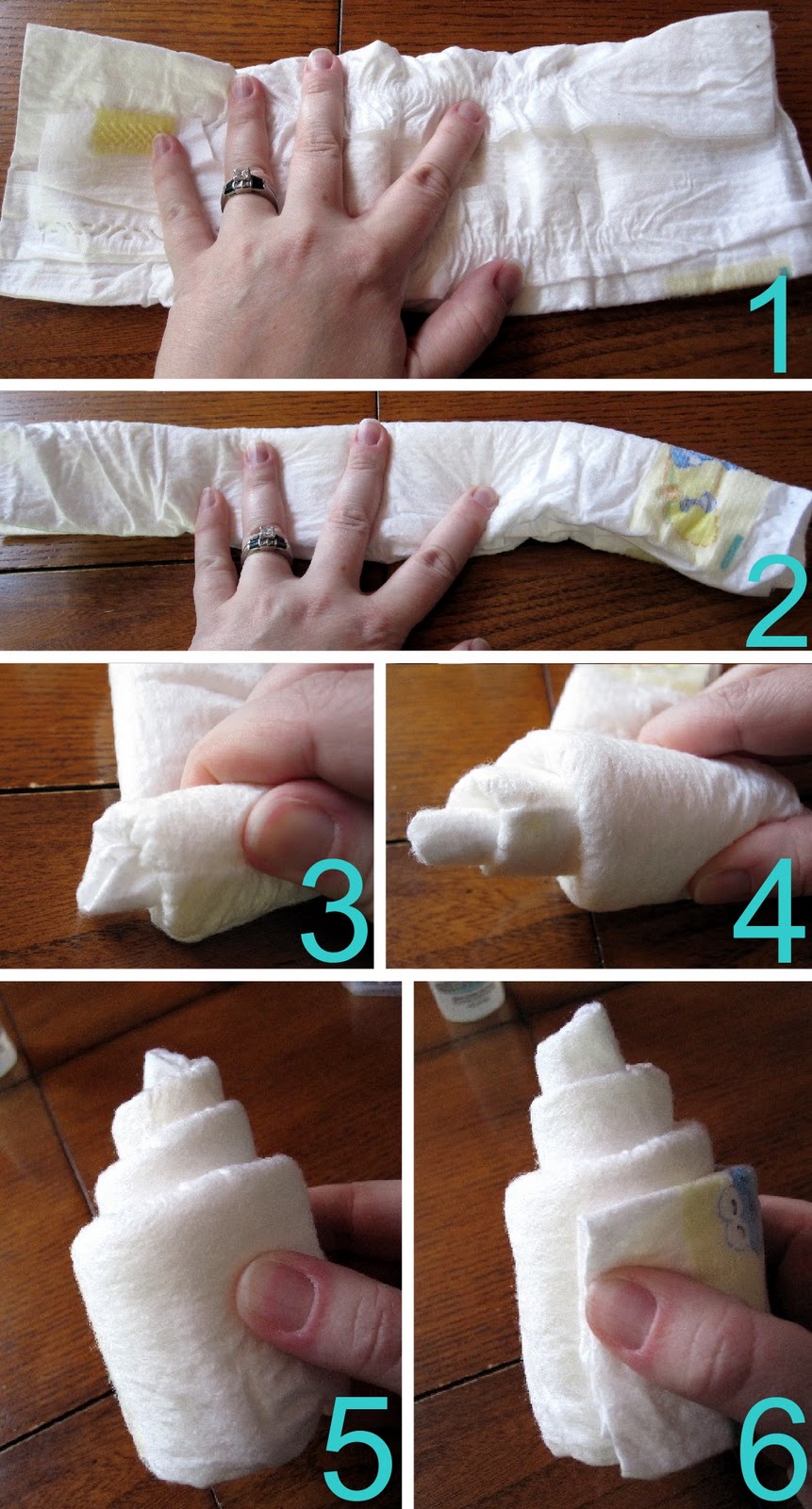 Diaper & Washcloth Cupcake Tutorials The Scrap Shoppe