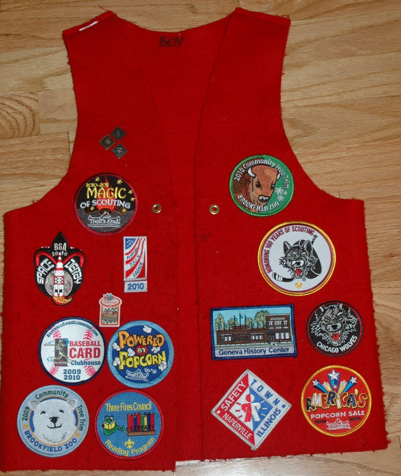 Download Girl Scout Vest Patch Pattern helperhour
