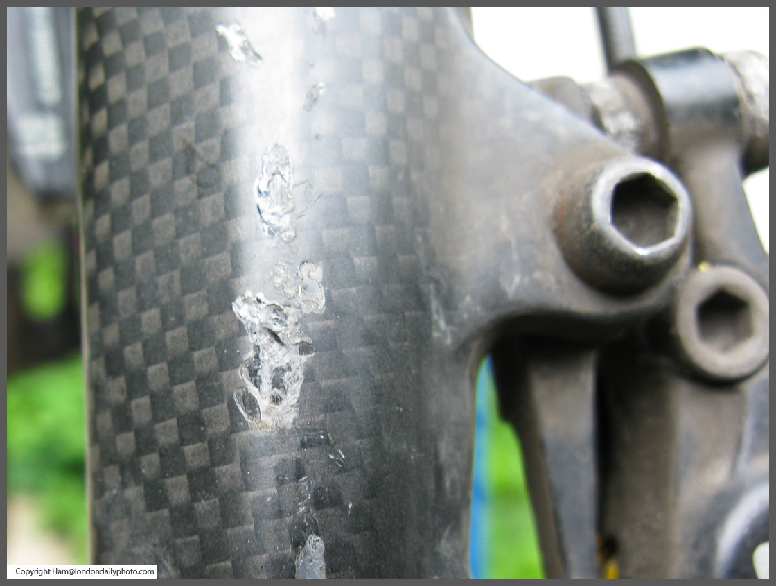 Damaged Carbon Bike DFW PointtoPoint