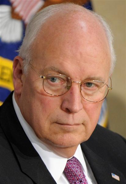 dick cheney. Dick Cheney is a man who saw