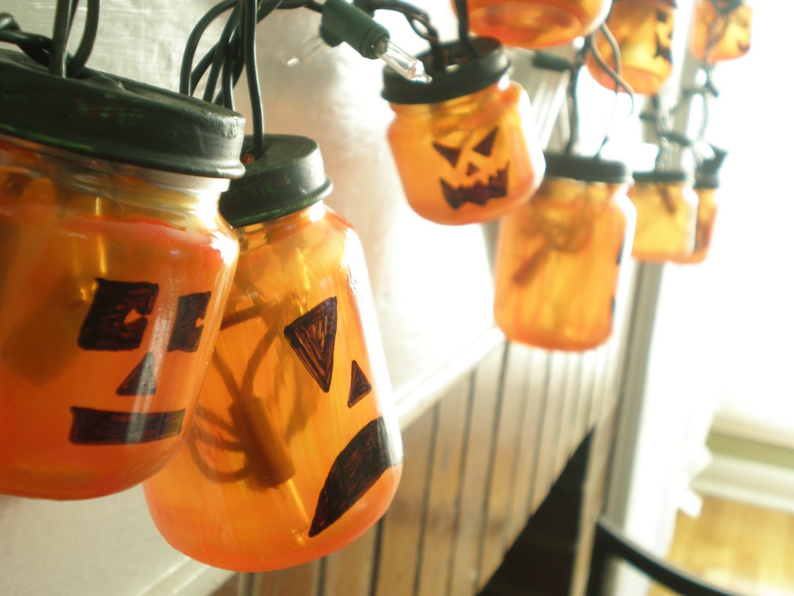 Dream Home Jack o lantern string lights