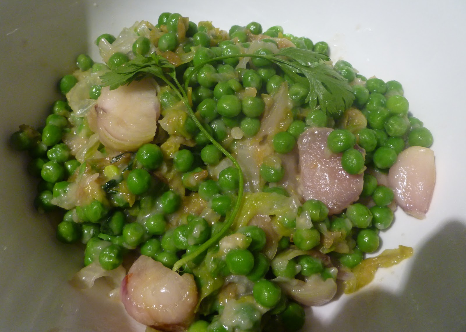 Petits Pois à la Française (French style peas)