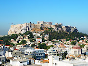 My view from the restaurant area in the Astor Hotel, Athens. (acropolis)