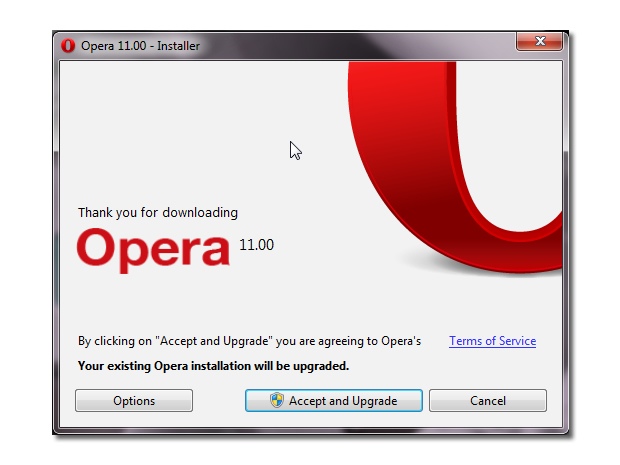 Browser User Interface Opera 11 GUI PSD