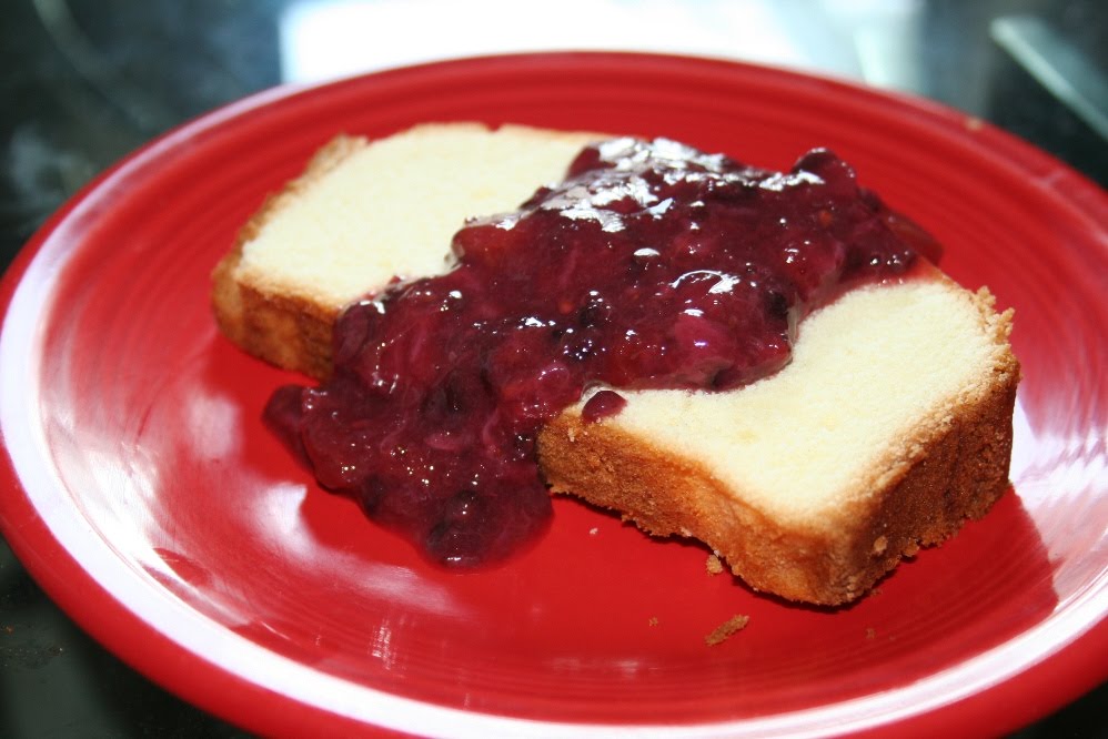 Sisters Serve It Up Pound Cake with Fruit Compote