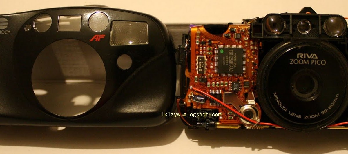 IK1ZYW Labs What is inside a 35mm point&shoot camera