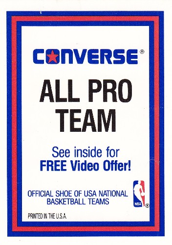 The Chronicles of Fuji: Set Showcase #6: 1989 Converse Basketball