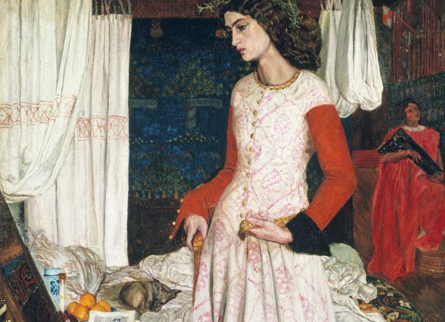 Gather Ye Rosebuds While Ye May William Morris Jane Burden La