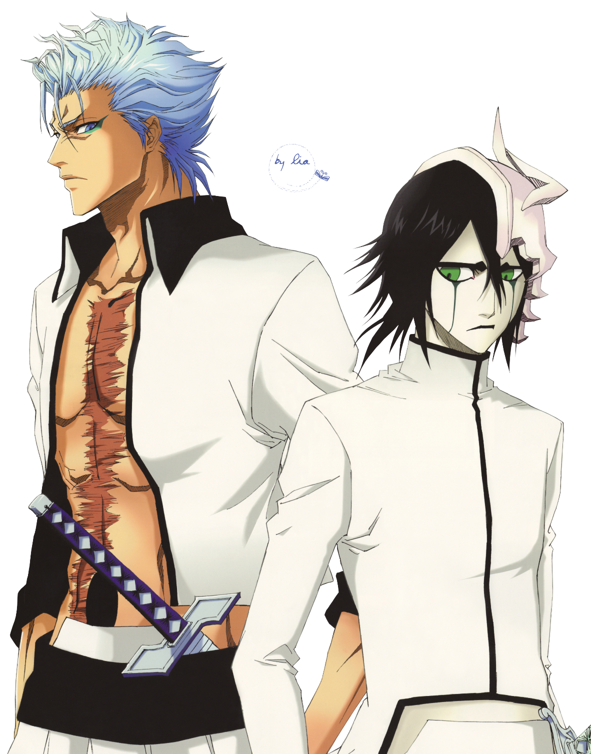 Personajes y parejas bleach. Grimmjow Jeaguerjaques.