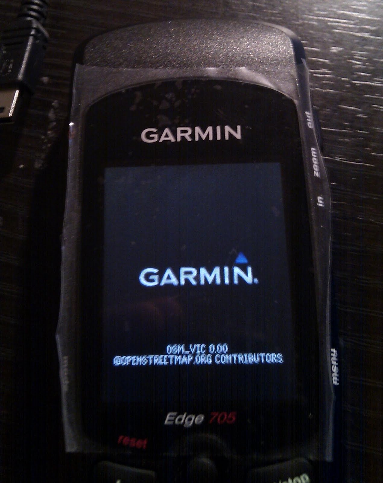Points of Note Loading Open Source maps onto the Garmin Edge 705