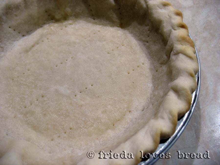 Frieda Loves Bread PreBaked Pie Crust 101 Blind Baking