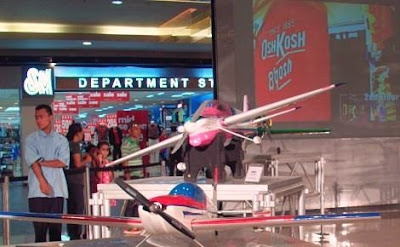 Airplane Models in SM City Cebu