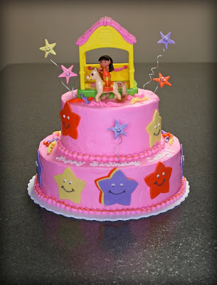 Dora Birthday Cake on Dora Birthday Cake This Cake Was One That I Really Tried To Work On My