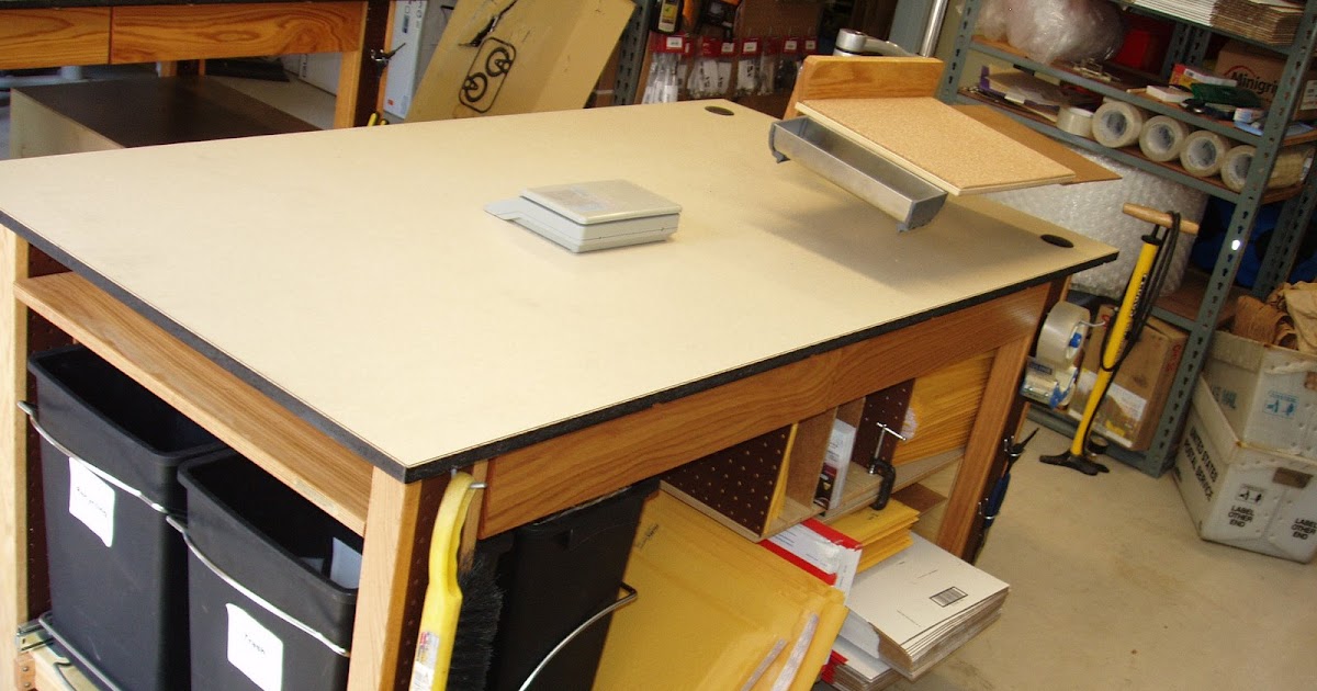 Flying Circus Studios Kurt J. Meyers Apronless Shipping Tables with