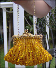 BEAD-KNITTED PURSE